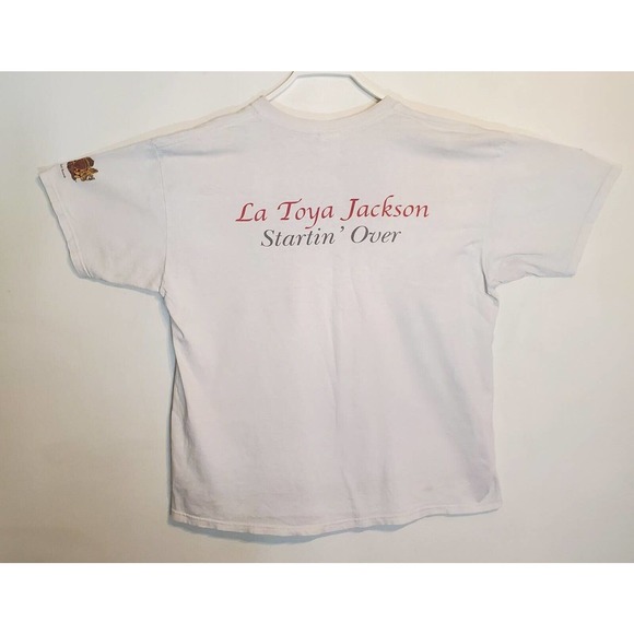 Unique La Toya Jackson Starting over Tour t-shirt XL 2-sided print - Picture 5 of 8